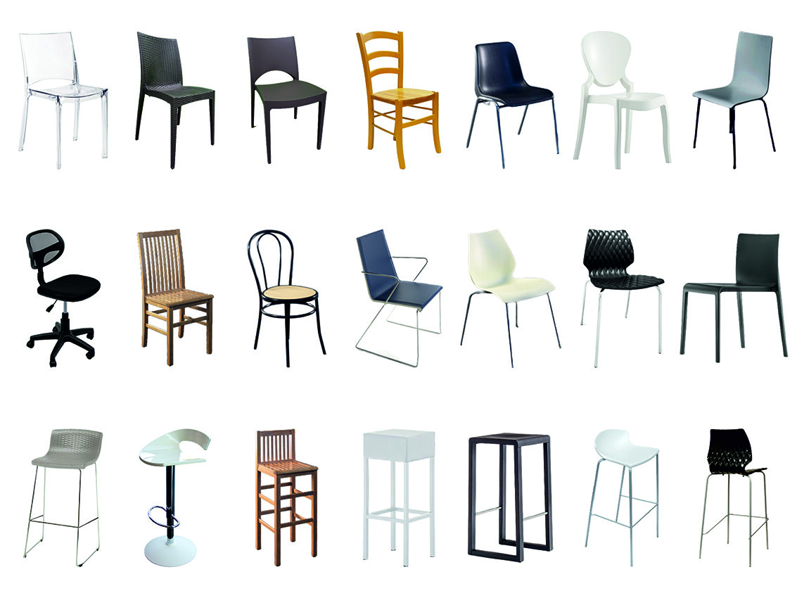 noleggio sedie e sgabelli