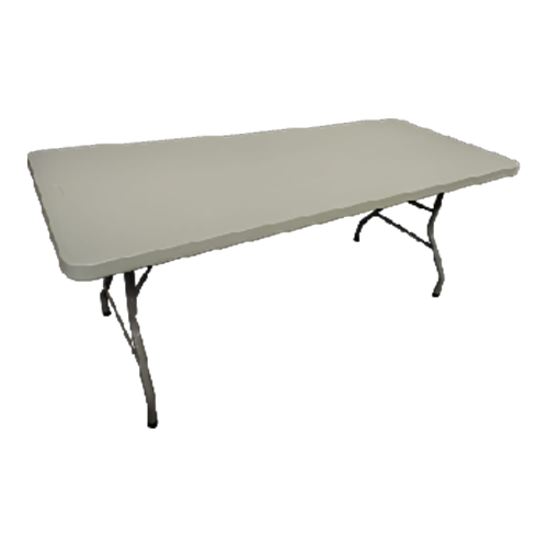 noleggio tavoli tavolo Resol in pvc grigio 183x76 cm