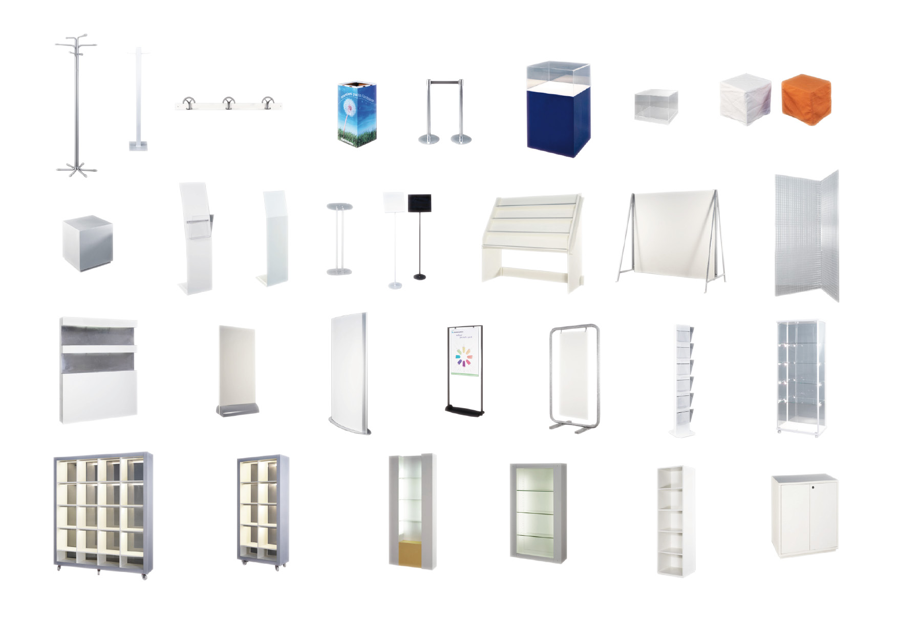 noleggio complementi d'arredo